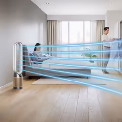 Dyson Purifier Cool Formaldehyde 61,5 dB 40 W Or, Blanc - Vue supplémentaire 5