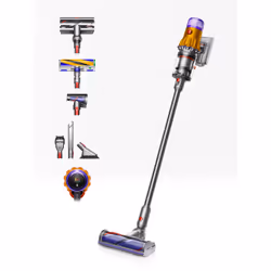 Dyson V12 Slim Absolute, Sec, Filtre hygiénique, Cyclonique, Sol nu, Sol dur, Mécanique, 86 dB