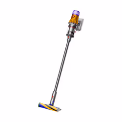 Dyson V12 Detect Slim Absolute, Sec, Cyclonique, Tapis, Sol dur, Sans sac, Nickel, Jaune, 0,35 L