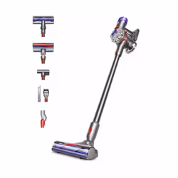 Dyson V8 Absolute, Sec, Cyclonique, Tapis, Sol dur, Sans sac, Nickel, Argent, 0,54 L
