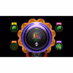 Dyson V15 Detect Absolute Aspirateur Sans Fil 0,76 L Nickel Jaune - Vue supplémentaire 5