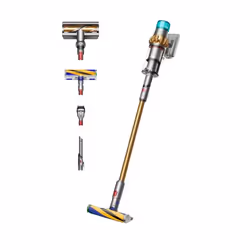 Dyson V15 Detect Absolute, Sec, HEPA, Cyclonique, Sans sac, Or, 0,76 L