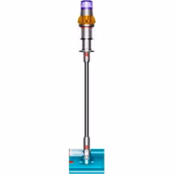 Dyson V15s Detect Submarine, Sec&humide, Cyclonique, Sol dur, Marches d’escalier, Tapisserie, 660 W, Sans sac, Nickel, Jaune