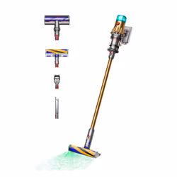 Dyson V12 Detect Slim Absolute, Sec, HEPA, Cyclonique, Tapis, Sol dur, Auto, Sans sac