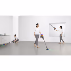 Dyson V12 Detect Slim Absolute Aspirateur Sans Fil 150 AW Nickel Jaune - Vue supplémentaire 7