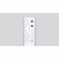 Dyson Hot+Cool Jet Focus Ventilateur Chauffant HEPA 13 Nickel Blanc - Vue supplémentaire 6