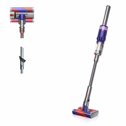 Dyson Omni glide, Sec, Cyclonique, Sol dur, 225 W, Sans sac, Nickel, Violet