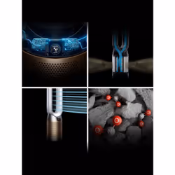 Dyson Purifier Hot+Cool HP2 De-Nox 27 m² 63 dB Or, Blanc - Vue supplémentaire 7