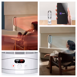 Dyson Hot+Cool HF1 Intérieure Argent, Blanc Ventilateur sans lame domestique - Vue supplémentaire 7