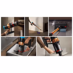 Dyson V16 Piston Animal Submarine Aspirateur balai 3-en-1 Batterie Sec&humide HEPA Sans sac 1,3 L 900 W Noir, Cuivre - Vue supplémentaire 5