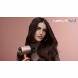 Dyson Supersonic Nural Straight+Wavy sèche-cheveux 1600 W Bleu, Orange - Vue supplémentaire 2