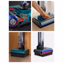 Dyson Clean + Wash Hygiene Balai électrique Batterie Sec&humide Sans sac Bleu, Cuivre - Vue supplémentaire 6