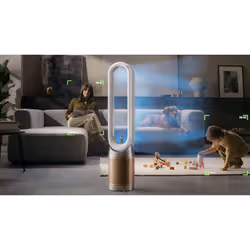 Dyson Find+Follow Purifier Cool PC3 27 m² 61,5 dB Blanc, Or - Vue supplémentaire 3