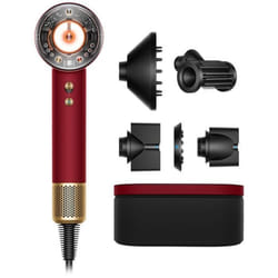 Dyson Supersonic Nural Straight + Wavy sèche-cheveux 1600 W Or, Rouge