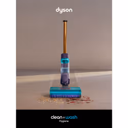 Dyson Clean+Wash Hygiene Balai électrique Batterie Sec&humide Sans sac Bleu, Cuivre - Vue supplémentaire 2