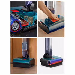 Dyson Clean+Wash Hygiene Balai électrique Batterie Sec&humide Sans sac Bleu, Cuivre - Vue supplémentaire 6