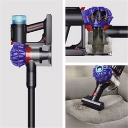 Dyson V10 Konical + Auto-empty Dok Aspirateur balai Batterie Sec HEPA Sans sac 0,54 L 150 W Noir, Bleu - Vue supplémentaire 3
