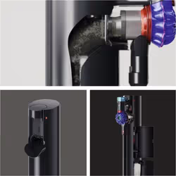 Dyson V10 Konical + Auto-empty Dok Aspirateur balai Batterie Sec HEPA Sans sac 0,54 L 150 W Noir, Bleu - Vue supplémentaire 7