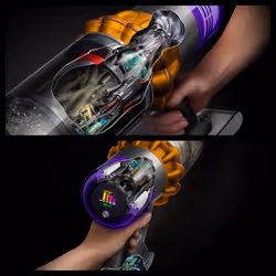 Dyson V15 Detect Absolute Aspirateur-balai 2 en 1 Batterie Sec HEPA Sans sac 0,77 L Acier inoxydable - Vue supplémentaire 4