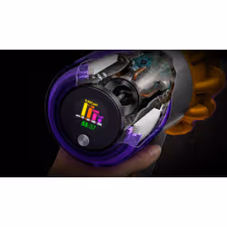 Dyson V15s Detect Submarine Aspirateur-balai 2 en 1 Batterie Sec&humide Sans sac 0,77 L Nickel, Jaune - Vue supplémentaire 6