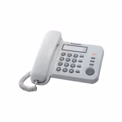 Panasonic KX-TS520, Téléphone DECT, Blanc
