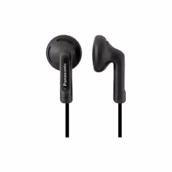 Panasonic RP-HV104, Avec fil, 20 - 20000 Hz, Musique, 6 g, Écouteurs, Noir