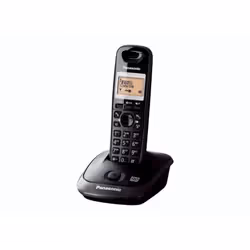 Panasonic KX-TG2521, Téléphone DECT, Haut-parleur, 50 entrées, Identification de l'appelant, Noir