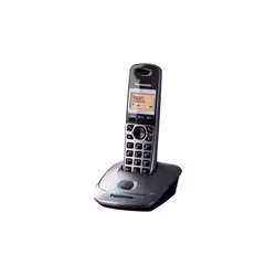 Panasonic KX-TG2511, Téléphone DECT, Combiné sans fil, Haut-parleur, 50 entrées, Identification de l'appelant, Gris