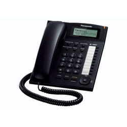 Panasonic KX-TS880EXB téléphone Téléphone analogique Identification de l'appelant Noir
