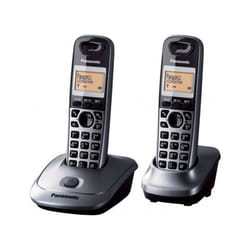 Panasonic KX-TG2512 Téléphone DECT Identification de l'appelant Gris