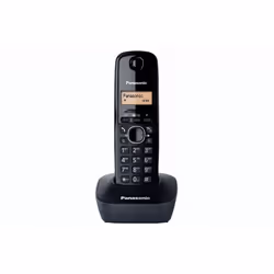 Panasonic KX-TG1611FRH téléphone Téléphone DECT Identification de l'appelant Noir