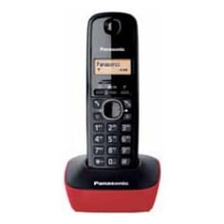 Panasonic KX-TG1611 Téléphone DECT Identification de l'appelant Noir, Rouge