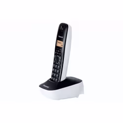 Panasonic KX-TG1611 Téléphone DECT Identification de l'appelant Noir, Blanc