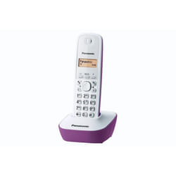 Panasonic KX-TG1611FRF téléphone Téléphone DECT Identification de l'appelant Violet, Blanc
