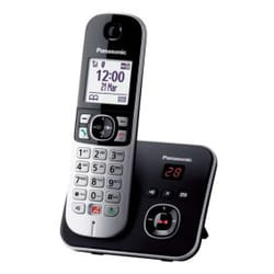 Panasonic KX-TG6861SPB téléphone Téléphone DECT Identification de l'appelant Noir, Gris