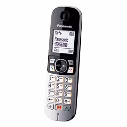 Panasonic KX-TG6861SPB téléphone Téléphone DECT Identification de l'appelant Noir, Gris