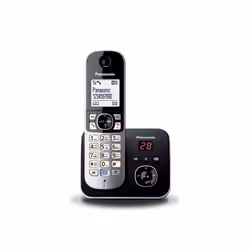 Panasonic KX-TG6821, Téléphone DECT, Haut-parleur, 120 entrées, Identification de l'appelant, Service de message court (SMS), ...