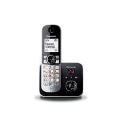 Panasonic KX-TG6821 Téléphone DECT Identification de l'appelant Noir, Argent