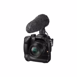Panasonic DMW-MS2E microphone Noir Microphone de caméscope - Vue supplémentaire 4