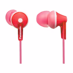 Panasonic RP-HJE125E-P, Avec fil, 10 - 24000 Hz, Musique, 4 g, Écouteurs, Rose