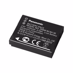 Panasonic DMW-BCM13E, 1250 mAh, 3,6 V, Lithium-Ion (Li-Ion)