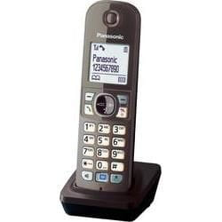 Panasonic KX-TGA681 Téléphone DECT Identification de l'appelant Marron