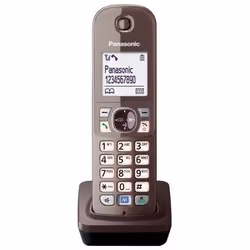 Panasonic KX-TGA681 Téléphone DECT Identification de l'appelant Marron