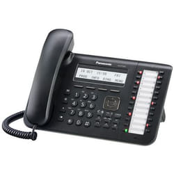 Panasonic KX-DT543 téléphone fixe Noir LCD