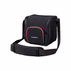 Panasonic DMW-PGH68, Sac à bandoulière, Sony, Sangle épaule, Noir, Rouge