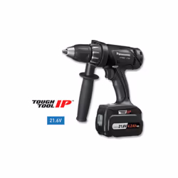 La perceuse à percussion sans fil EY7960LS2S PANASONIC (2 x Batteries) offre un perçage précis. Jusqu'à 29 700 battements par ...