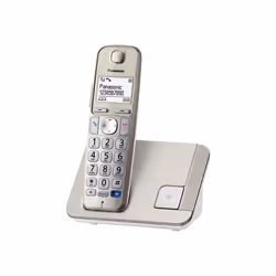 Panasonic Téléphone fixe KX-TGE 210 PDN Orange Monochrome