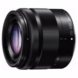 Panasonic LUMIX G Vario 35-100mm F4.0-F5.6 Asph. MEGA OIS, Téléobjectif zoom, 12/9, 35 - 100 mm, Stabilisateur d'image, Micro ...