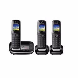 Panasonic KX-TGJ323, Téléphone DECT, Haut-parleur, 250 entrées, Identification de l'appelant, Service de message court (SMS), ...