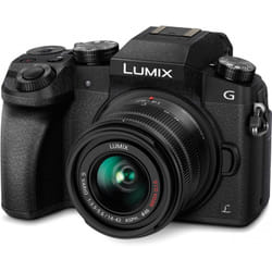 Panasonic Lumix DMC-G7 + G VARIO 14-42mm MILC 16 MP Live MOS 4592 x 3448 pixels Noir